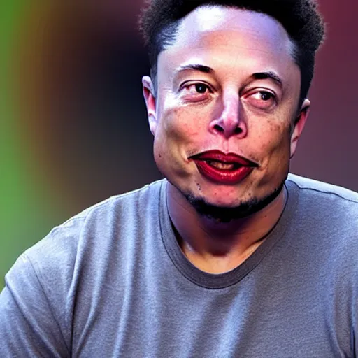 Image similar to a baby african american elon musk