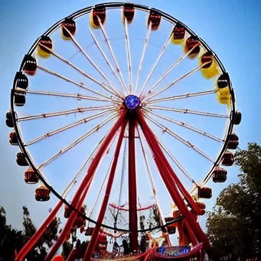 Image similar to !!!! cat!!!!,!! ferris wheel!!, tivoli, photo