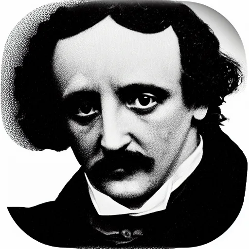 Prompt: edgar allan poe, grindr profile