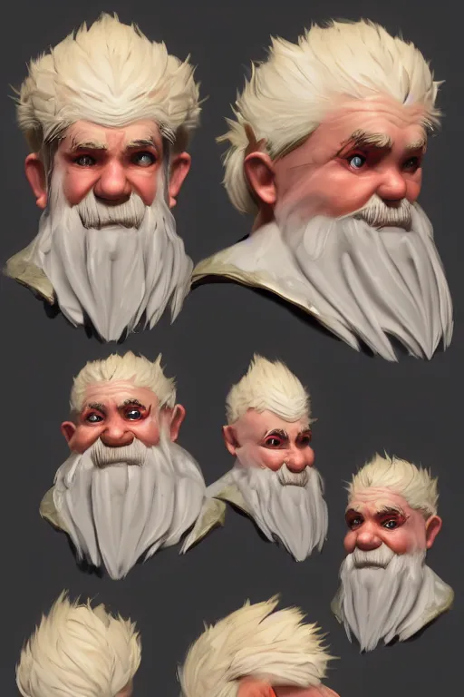 Image similar to a portrait of my next DND gnome character , concept art, DND, trending on artstation 3D.