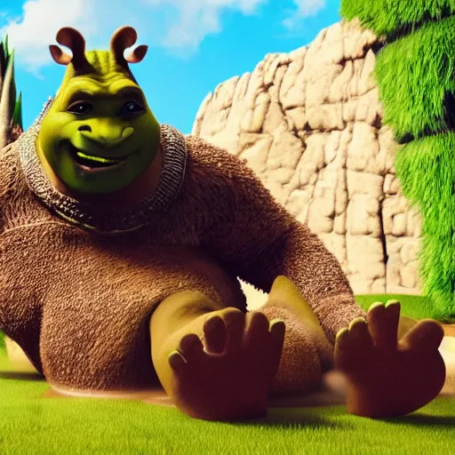 Prompt: Movie still of Kanye West riding an ((aligator)) in the movie Shrek, splash art, movie still, cinematic lighting, dramatic, octane render, long lens, shallow depth of field, bokeh, anamorphic lens flare, 8k, hyper detailed, 35mm film grain