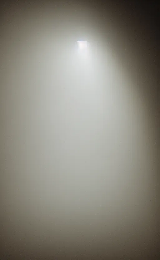 Prompt: dramatic photograph of light coming through a window in a dark room, volumetric fog