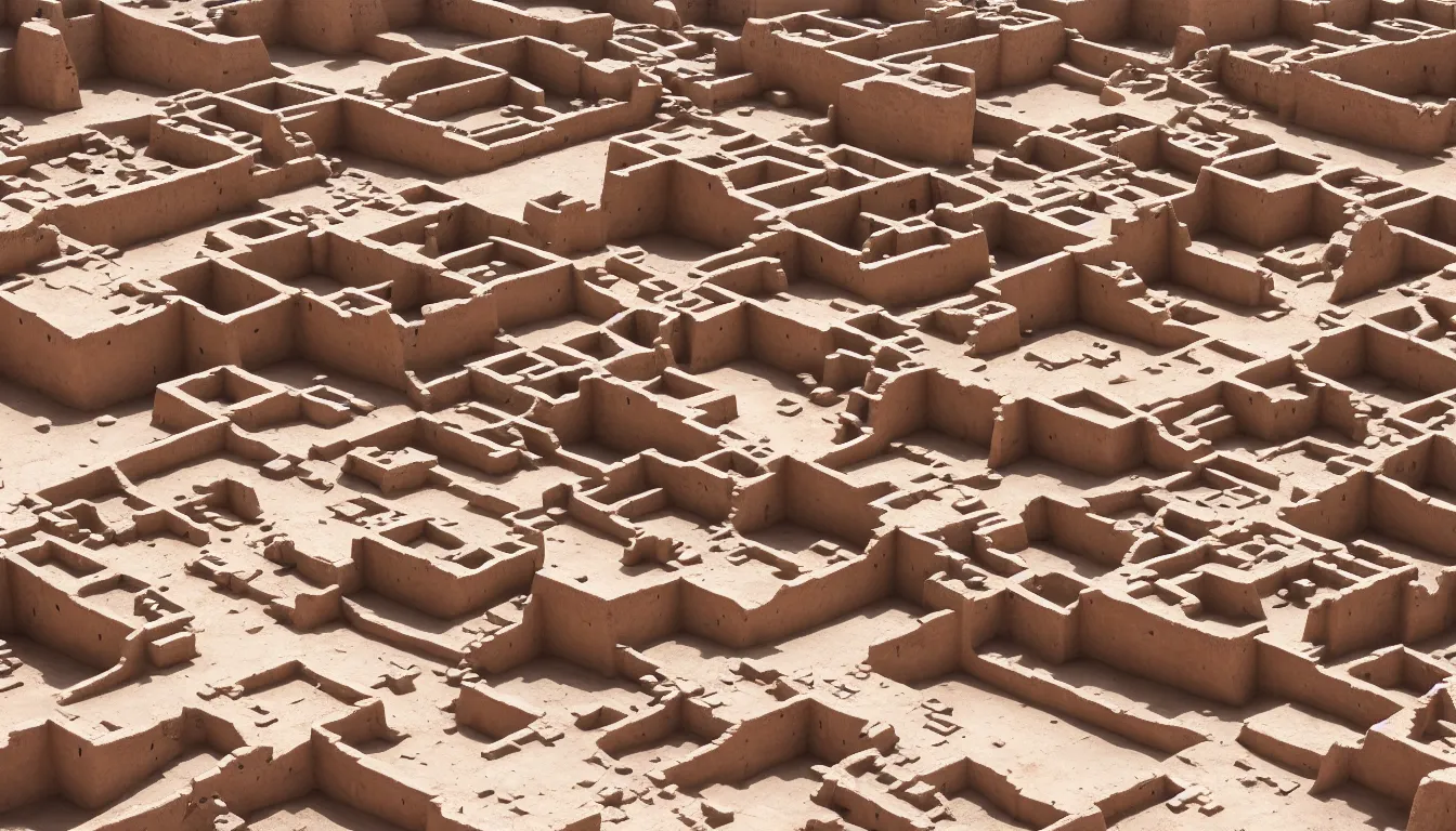 Prompt: Ancient Timbuktu. hyperrealistic, high definition, medium format photography, highly detailed, anamorphic 50mm lens