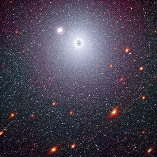 Image similar to an image of a stellar black hole sharp details in a galactic setting full of stars taken by an ultra powerful telescope photorealistic good contrast