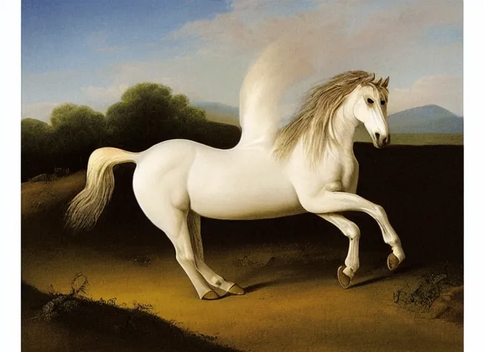 Image similar to galloping horse by george stubbs
