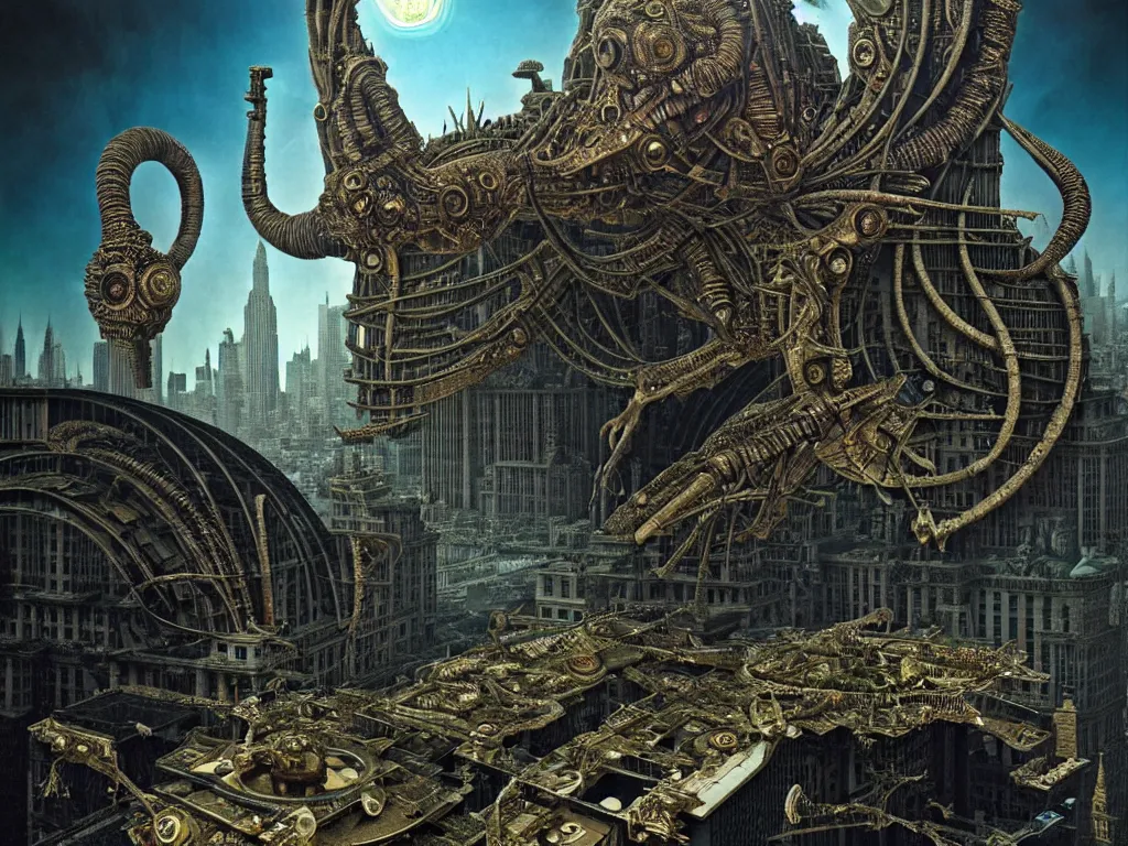 Prompt: highly detailed photo of decadence, point of view : up, trending on deviantart, neo surrealism, sharp focus, 4 k, a lot of little details, octane, masterpiece, art by max ernst, art by jim burns