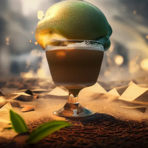 Prompt: sweet little dreams drink the wild in the bean, octane render, detailed, amazing, wow, great, sweet