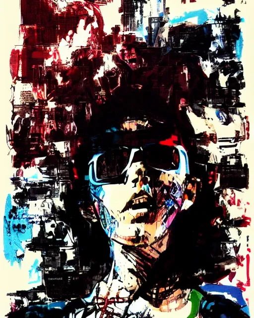 Image similar to Cinematic poster of Millie Bobby Brown by Butcher Billy and Yoji Shinkawa