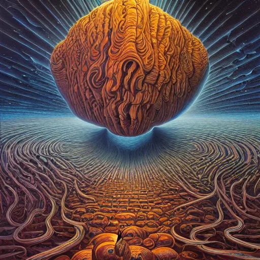 Image similar to NEBULA by jacek yerka, alex gray, zdzisław beksiński, dariusz zawadzki, jeffrey smith and h.r. giger, oil on canvas, 8k highly professionally detailed, trending on artstation