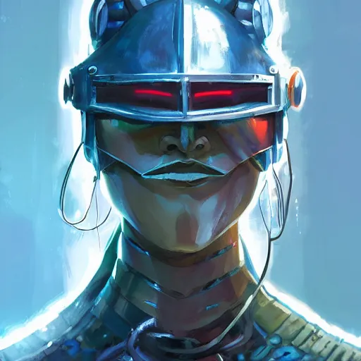 Image similar to cyberpunk viking helmet mask warrior goddess robot ninja fantasy, art gta 5 cover, official fanart behance hd artstation by jesper ejsing, by rhads, makoto shinkai and lois van baarle, ilya kuvshinov, ossdraws