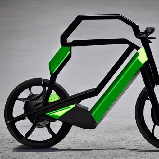 Image similar to nikola tesla designs street bike