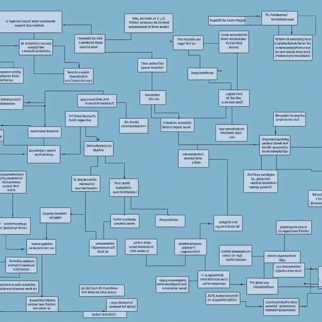 Prompt: flow chart diagram of the first succesful AGI model, incscape, excalidraw