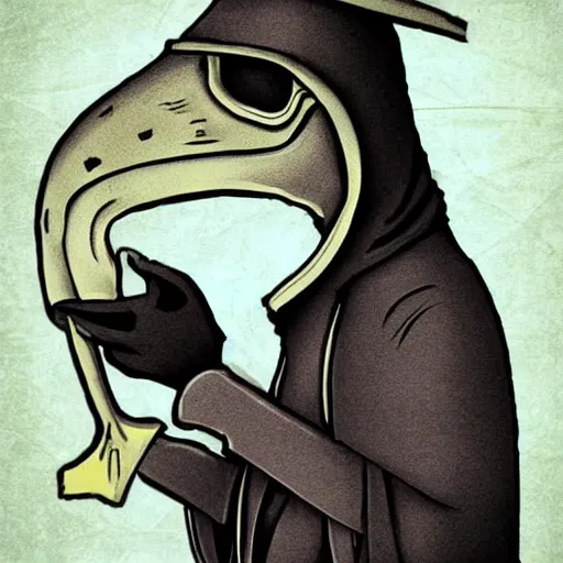 Prompt: “buff plague doctor”