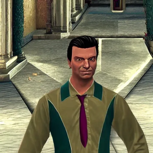Image similar to tommy vercetti in hogwarts