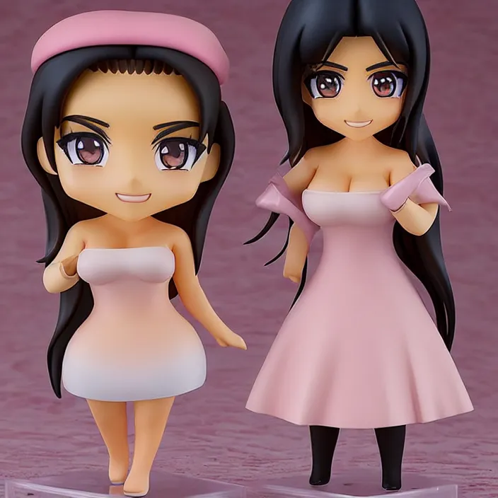 Image similar to kim kardashian, an anime nendoroid of kim kardashian, figurine, detailed product photo