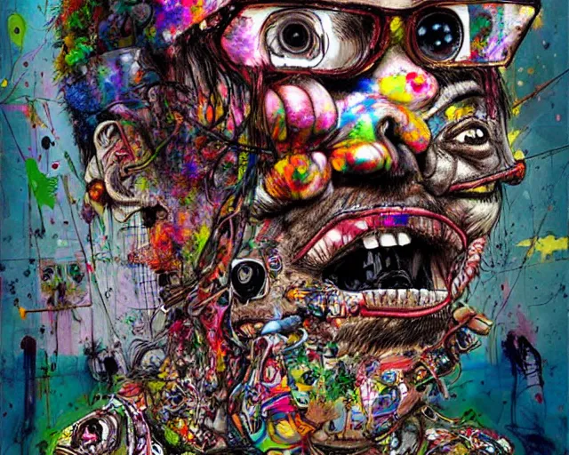 Image similar to artwork by david choe