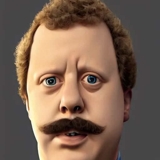 Prompt: the lovechild of paul blart and napoleon dynamite, realistic, hyperrealistic, 8 k resolution, hd quality, very detailed, highly detailed, intricate details, very realistic, trending on artstation, really realistic, very realistic