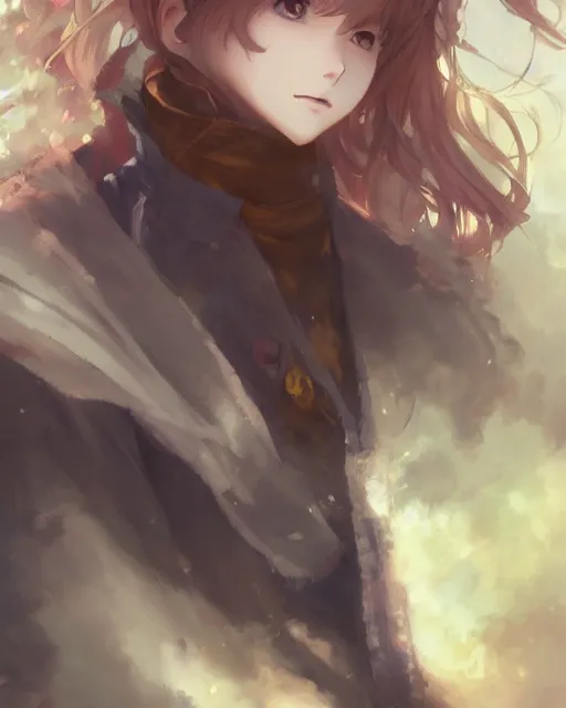 Prompt: An anime portrait of Violet Evergarden, by Stanley Artgerm Lau, WLOP, Rossdraws, James Jean, Andrei Riabovitchev, Marc Simonetti, and Sakimichan, tranding on artstation