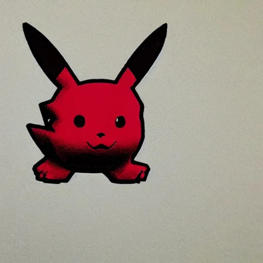 Image similar to a ruby Pikachu