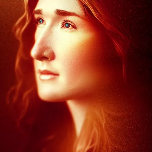 Image similar to majestic gracious regal seductive jewel staite portrait, ancient greece, atmospheric lighting, painted, intricate, volumetric lighting, beautiful, rich deep colours masterpiece, golden hour, sharp focus, ultra detailed, by leesha hannigan, ross tran, thierry doizon, kai carpenter, ignacio fernandez rios