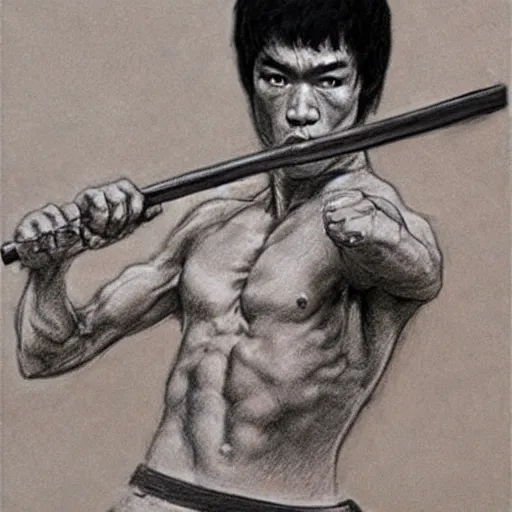 Bruce Lee - Be water, my friend. 🎨 by Vince Low. | Facebook