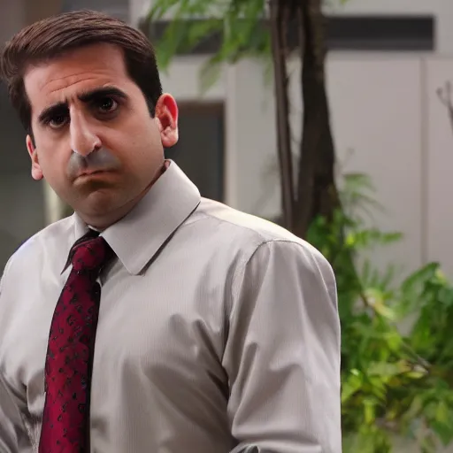 Image similar to kurdish! michael scott in the ofiice us, 8 k, high resolution, promotional