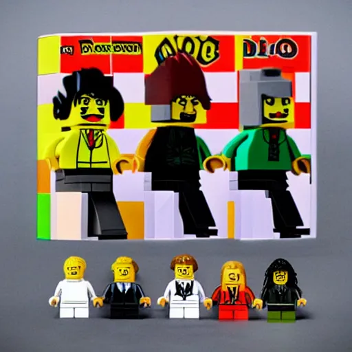 Image similar to reservoir dogs lego set