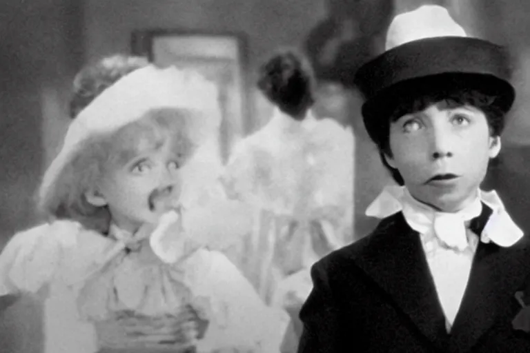 Image similar to Film still of Dwane Johnson as Little Lord Fauntleroy