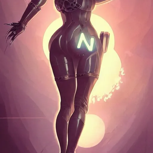 Image similar to a digital concept art by artgerm and greg rutkowski and alphonse mucha. clear portrait of 2 b nier automata in a skintight suit aiming a gun!! hyper detailed, character concept, full body!! dynamic pose, glowing lights!! intricate, elegant, highly detailed, digital painting, artstation, concept art, smooth, sharp focus, illustration