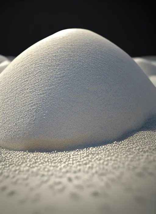 Image similar to white zen beach cave made of sand and geodes up close shot, sharp focus, global illumination, radiant light, alexandre ferra white mecha, irakli nadar, octane highly render, 4 k, ultra hd,