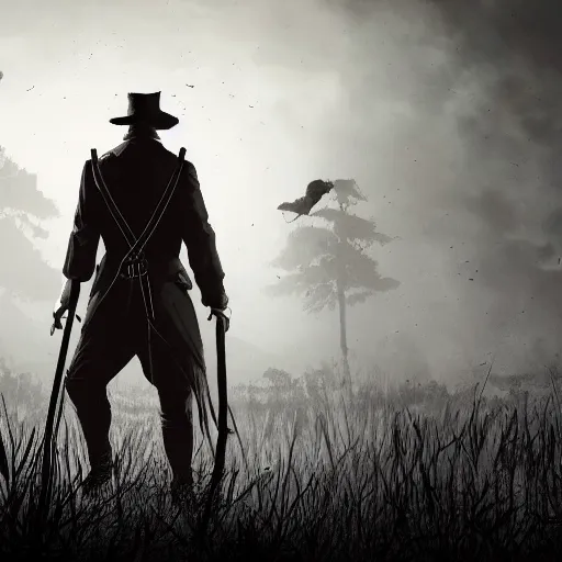 Prompt: hunt showdown wallpaper