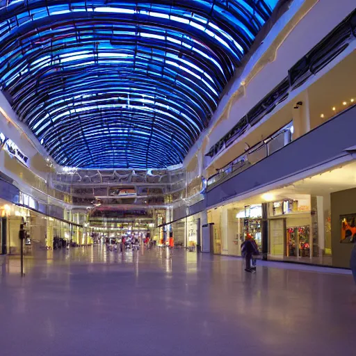 dreamcore looking mall, liminal space, light soft, Stable Diffusion