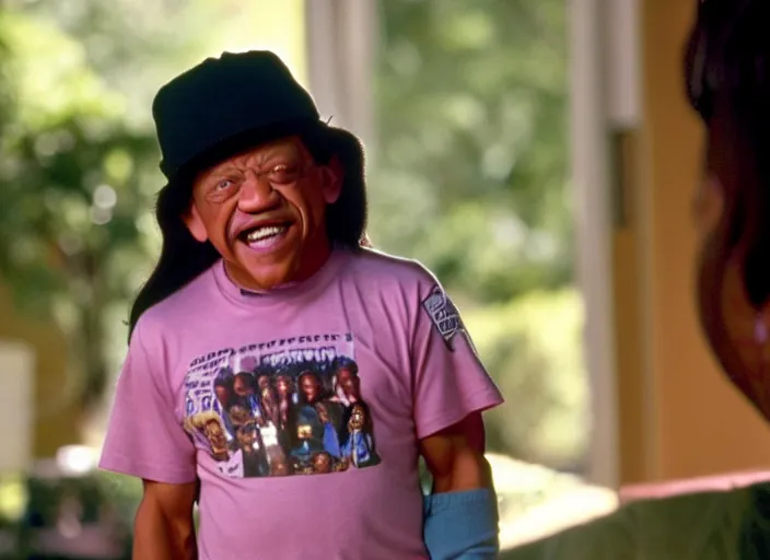 Image similar to photo of danny trejo as a emmanuel lewis in the show webster, 8 k, 8 5 mm f 5. 6