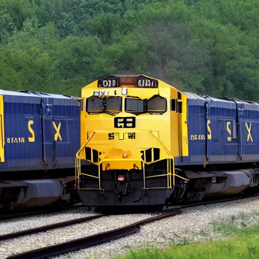 Image similar to csx locomotive joe biden