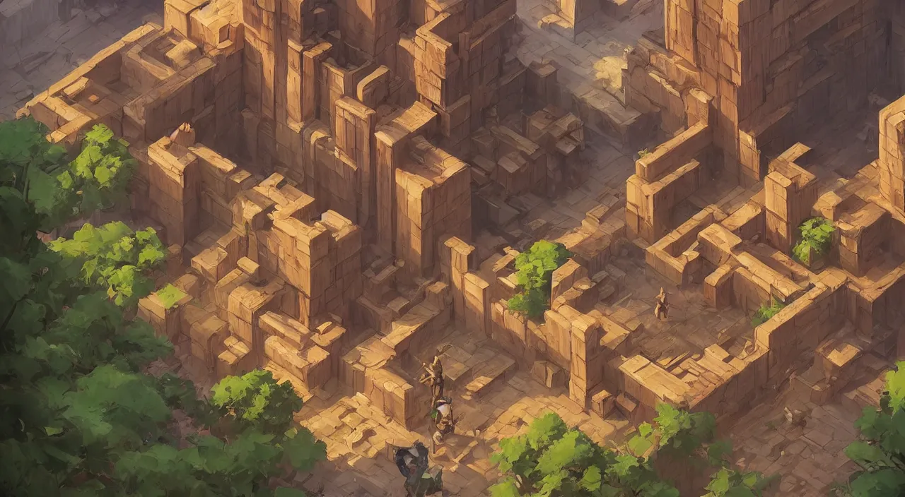 Image similar to wood wall fortress arabian marketplace fabric greeble block jungle dirt ground global illumination ray tracing hdr official fanart behance hd artstation by jesper ejsing, by rhads, makoto shinkai and lois van baarle, ilya kuvshinov, rossdraws