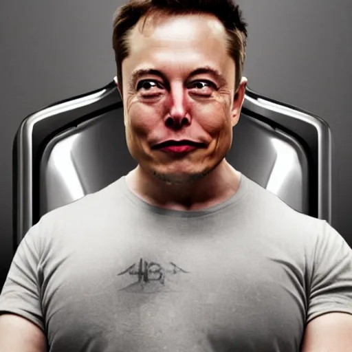 Image similar to Elon Musk in Doom Eternal, highly detailed, high quality, HD, 4k, 8k, Canon 300mm, professional photographer, 40mp, lifelike, top-rated, award winning, realistic, sharp, no blur, edited, corrected, trending