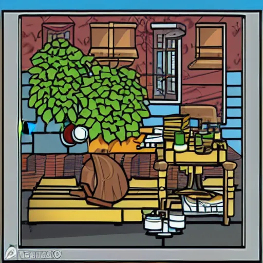 Image similar to normal painting by habbo setterblad