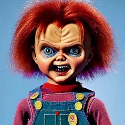 Prompt: Chucky the killer doll from the movie Child's Play