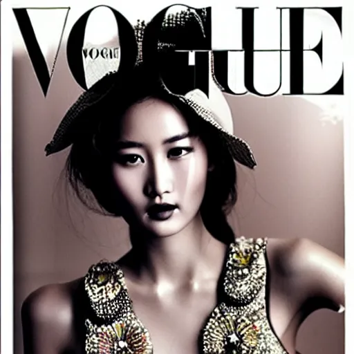 Image similar to a beautiful professional photograph by hamir sardar, herb ritts and ellen von unwerh for the cover of vogue magazine of a beautiful and unusually attractive tibetan female fashion model looking at the camera in a flirtatious way, zeiss 5 0 mm f 1. 8 lens