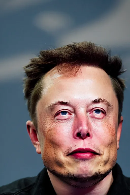 Image similar to Elon Musk disappeared from this world, became invisible