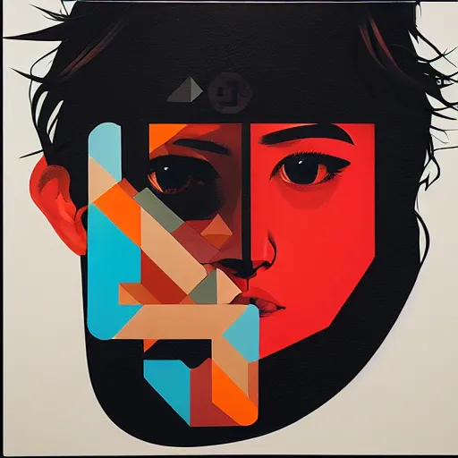 Prompt: Supreme x Squaresoft Profile Picture by Sachin Teng, asymmetrical, Organic Painting , Matte Painting, geometric shapes, hard edges, graffiti, street art,:2 by Sachin Teng:4