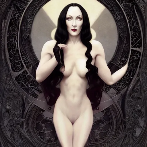 ArtStation - MORTICIA ADDAMS FULL + (NSFW VERSION)