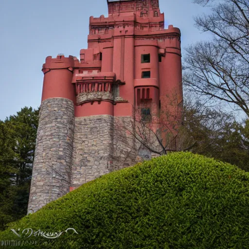 Image similar to Castle designed by Frank Llyod Wright. AF-S NIKKOR 10-200mm F2.8G ED.