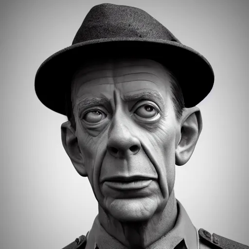 Image similar to hyperrealistic dslr film still of barney fife in andy griffith show, stunning 8 k octane comprehensive 3 d render, inspired by istvan sandorfi & greg rutkowski & unreal engine, perfect symmetry, dim volumetric cinematic lighting, extremely hyper - detailed, extremely lifelike attributes & lifelike texture, intricate, masterpiece, artstation, stunning