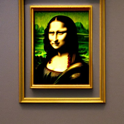 Image similar to the mona lisa