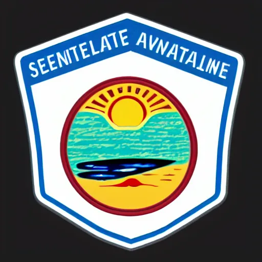 Image similar to centre for satellite data in environmental science logo mission patch