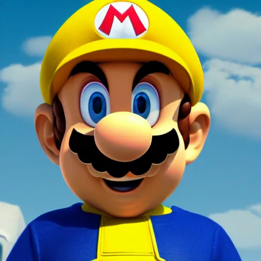 Image similar to mario's yellow brother