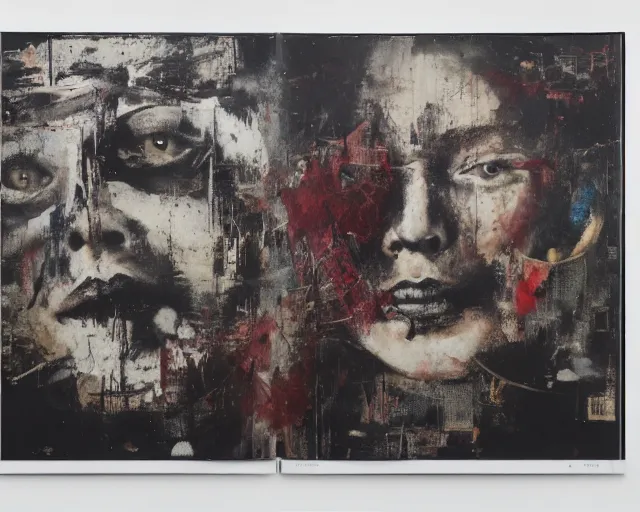 Image similar to eternal eclipse, a brutalist designed, rich deep colours, painted by guy denning, francis bacon, yoshitaka amano, sebastiao salgado, julia margaret cameron, adrian ghenie, james jean and petra cortright, part by gerhard richter, part by takato yamamoto. 8 k masterpiece.