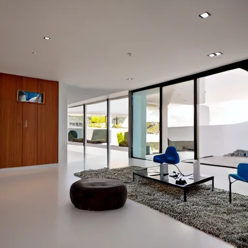 Image similar to Interior photograph of a bright modern house, 8k, ultra HD