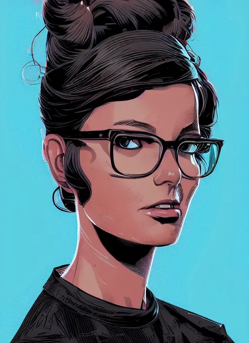 Image similar to female portrait by petros afshar, tom whalen, laurie greasley